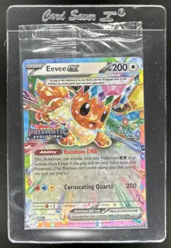 2025 Pokemon Prismatic Evolutions Eevee ex Promos Sealed #075/131 - Image 1