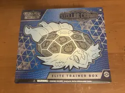 Pokemon Elite Trainer SEALED Box Scarlet & Violet Stellar Crown - Image 1