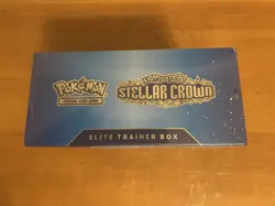 Pokemon Elite Trainer SEALED Box Scarlet & Violet Stellar Crown - Image 3