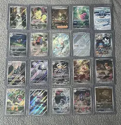 Lot of 20 Pokemon Cards collection SIR/IR - Promo - Holiday Stamp - Image 1