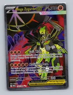 1x Mega Zygarde ex # 104/088 Pokemon Perfect Order Ultra Rare NM - Image 1