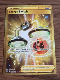 Pokemon Energy Switch 212/195 Swsh12: Sword & Shield Silver Tempest Secret1 - Image 1