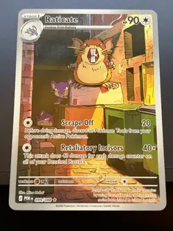 Raticate 099/088 Me03: Perfect Order Holo Pokemon - Image 1