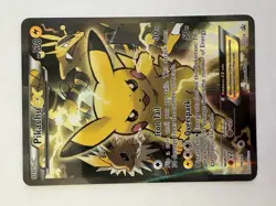 Pikachu EX XY124 XY Holo Pokemon - Image 1