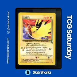 1999 POKEMON WIZARDS BLACK STAR PROMOS #23 ZAPDOS - Image 1