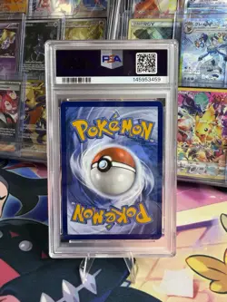 POKEMON TEAM ROCKETS WOBBUFFET IR SV PROMO #203 HOLO PSA 9 - Image 2