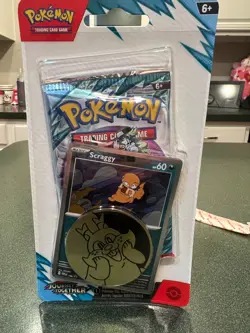 Pokemon TCG Journey Together 2 Coin Blister Packs x2 foil NEW 3 Sealed packs - Image 2