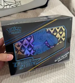 Pokemon Center Exclusive Crown Zenith ETB Elite Trainer Box Plus New Sealed - Image 1