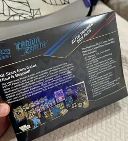 Pokemon Center Exclusive Crown Zenith ETB Elite Trainer Box Plus New Sealed - Image 3