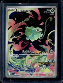 2025 Pokemon Mega Evolution Bulbasaur Promos #133/132 - Image 1