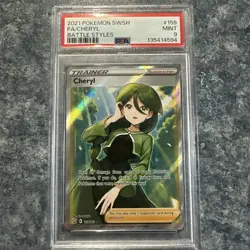 Pokemon Cheryl Full Art Battle Styles 159/163 - PSA 9 - Image 1