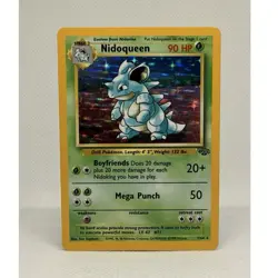 Wizards of the Coast Pokemon TCG Nidoqueen Jungle 7/64 Holo Rare Unlimited 90 HP - Image 1