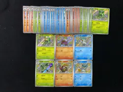 2025 Pokemon TCG S-CHN Scarlet Violet CBN1C 01 06/09 03 06/09 Quaxly Lot*50 PC46 - Image 1