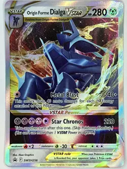Origin Forme Dialga VSTAR SWSH256 Pokemon TCG Black Star Promos NM - Image 1