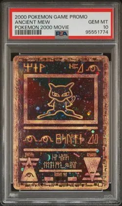 2000 POKEMON GAME MOVIE POKEMON 2000 MOVIE ANCIENT MEW PSA 10 - Image 1