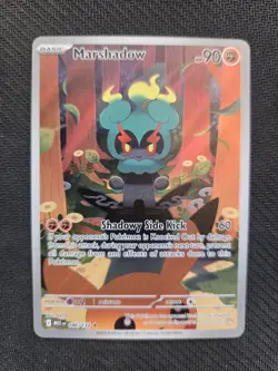 2025 POKEMON MEGA EVOLUTION #146/132 MARSHADOW ILLUSTRATION RARE - Image 1