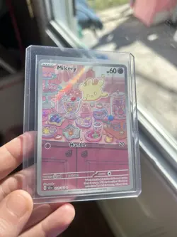 Pokemon TCG Milcery 152/142 Stellar Crown Illustration - Image 1