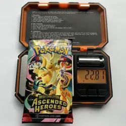 HEAVY 22.81g Ascended Heroes Booster Pack | Pokemon | GOD PACK WEIGHT!U - Image 2