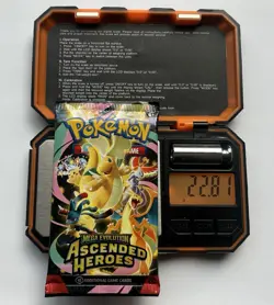 HEAVY 22.81g Ascended Heroes Booster Pack | Pokemon | GOD PACK WEIGHT!U - Image 3