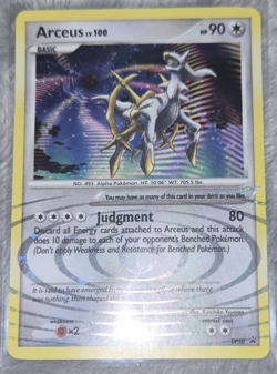 Pokemon TCG Arceus DP50 Holo Promo English 90 HP Judgment 80 - Image 1