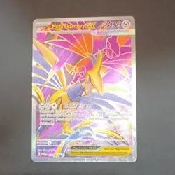 Pokemon TCG Mega Skarmory EX 106/088 POR EN Full Art Holo 260 HP 220 ATK - Image 1