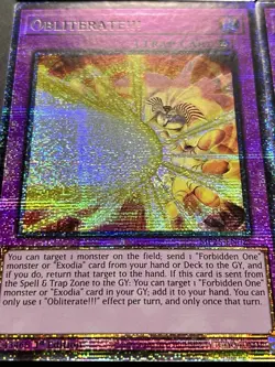 3x Millennium Ankh + 3x Obliterate!!! | NM | 1st Ed | Starlight Rares | YuGiOh! - Image 2