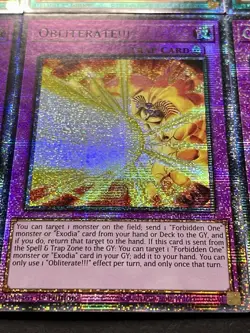 3x Millennium Ankh + 3x Obliterate!!! | NM | 1st Ed | Starlight Rares | YuGiOh! - Image 4
