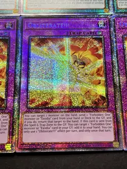 3x Millennium Ankh + 3x Obliterate!!! | NM | 1st Ed | Starlight Rares | YuGiOh! - Image 5