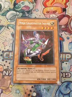 Yu-Gi-Oh! Ninja Grandmaster Sasuke SOD-EN019 Rare - Image 1