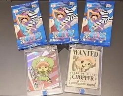 🔥One Piece 3 Pack Lot+ 2 TONY TONY CHOPPER SUPER RARE w/hard case FREE SHIPPING - Image 2