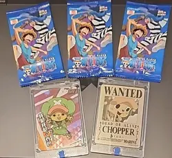 🔥One Piece 3 Pack Lot+ 2 TONY TONY CHOPPER SUPER RARE w/hard case FREE SHIPPING - Image 3