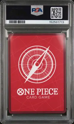 2024 ONE PIECE ULTRA DECK ST13-BLACK & WHITE ALT ART #003 MONKEY D. LUFFY PSA 10 - Image 2