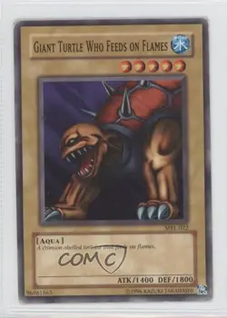 Giant Turtle Who Feeds on Flames Unlimited YuGiOh Magic Ruler Booster #MRL-022 - Image 1