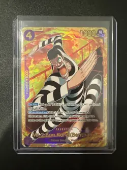 One Piece TCG The Best Vol. 2 PRB-02 - Mr.2.Bon.Kurei(Bentham) Eb01-061 SEC - NM - Image 1