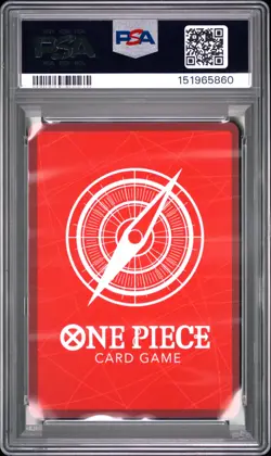 2024 ONE PIECE ULTRA DECK ST13-BLACK & WHITE ALT ART #003 MONKEY D. LUFFY PSA 10 - Image 2