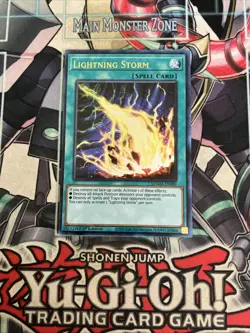 Lightning Storm Ultra Rare MAMA-EN089 Yugioh - Image 1