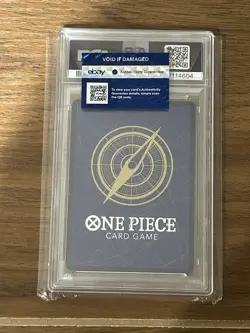 2023 One Piece OP03 EN Doflamingo Wanted Alt Art Foil PSA 10 - Image 2