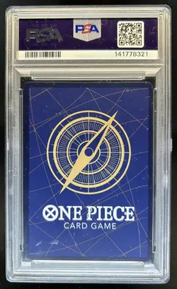 2023 One Piece The Three Captains ST10 Monkey.D.Luffy Super Rare #ST10-006 PSA 9 - Image 2