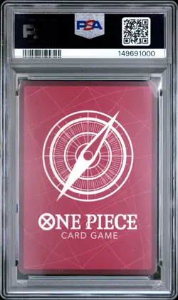 2022 ONE PIECE OP01-ROMANCE DAWN ERRATA #003 MONKEY D. LUFFY PSA 8 - Image 2