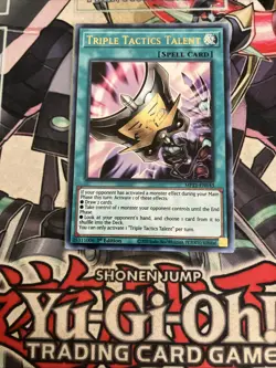 Triple Tactics Talent Ultra Rare RA01-EN063 / MP21-EN143 / MAMA-EN090 Yugioh - Image 2