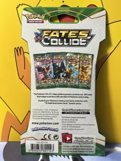 Pokemon TCG : XY Fates Collide Sleeved Booster Pack - Lugia Artwork - Sealed - Image 2