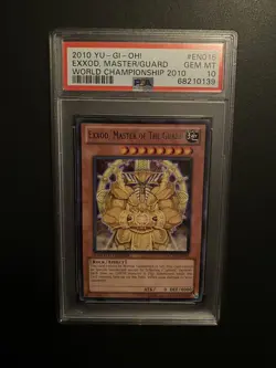 PSA 10 GEM MINT Exxod, Master of The Guard WCPP-EN015 Rare Yugioh - Image 1