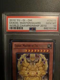 PSA 10 GEM MINT Exxod, Master of The Guard WCPP-EN015 Rare Yugioh - Image 2