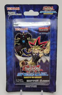 2017 Konami Yu-Gi-Oh! Yugioh Speed Duel Trials Of The Kingdom X4 Booster Packs - Image 1