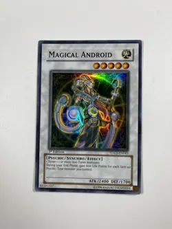 Yugioh Magical Android TDGS-EN043 Super Rare LP - Image 5