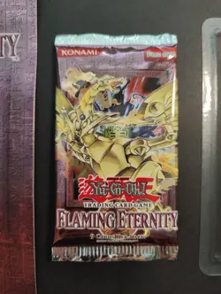 2005 Flaming Eternity Sealed booster pack FET Yu-Gi-Oh unpened Phoenix Blister - Image 2