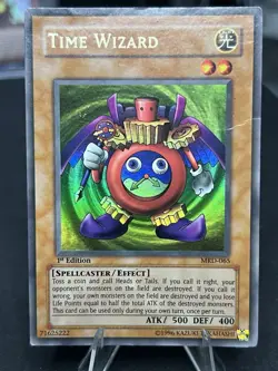 Yu-Gi-Oh! TCG Time Wizard Metal Raiders MRD-065 1st Edition Ultra Rare - Image 1