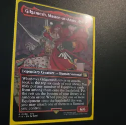 Gilgamesh, Master-at-Arms Final Fantasy MTG Borderless Non-Foil Card - Image 3