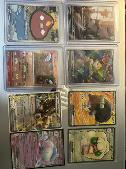 TCG Pokemon White Flare 8 Card Lot - 3 Illustration Rare, 1 MB 2 Full Art/ 2 EX - Image 1