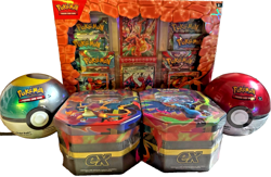 2023 Pokemon TCG Charizard ex Premium Collection Box Sealed w/ X/Y Tin & 2 D25s - Image 1